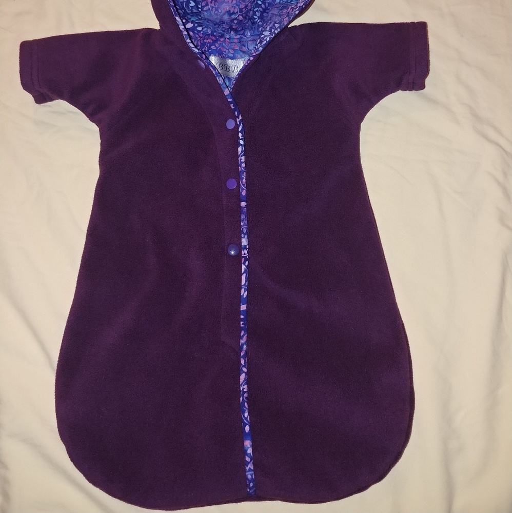 Baby car seat onsie